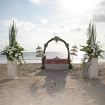 bali legian beach wedding